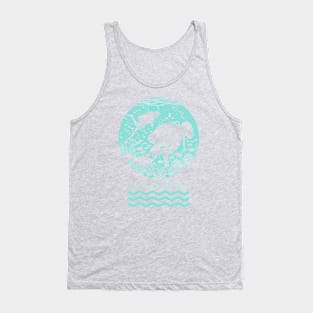 diving time - Light Mint Tank Top